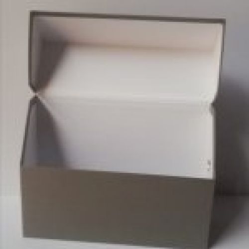 Caja archivador gris