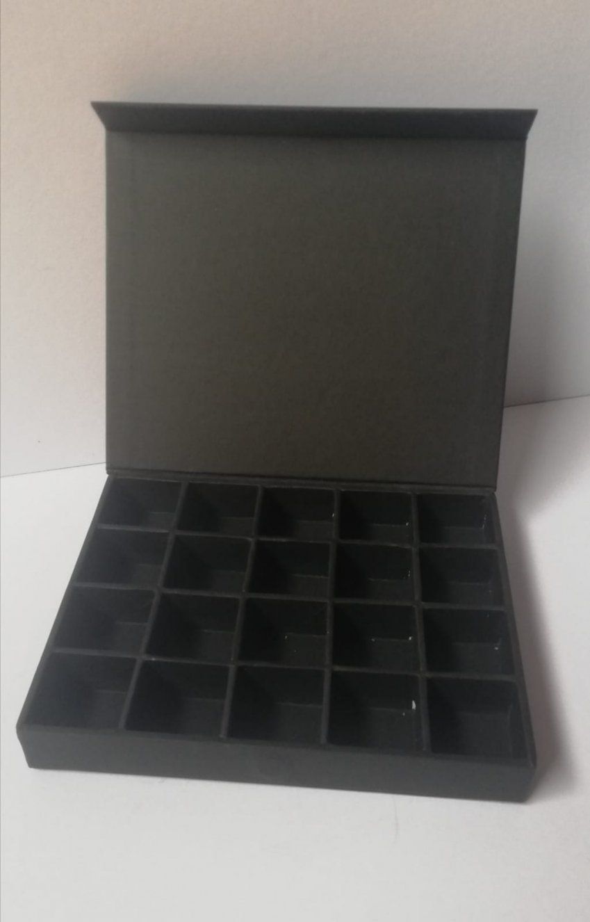 Caja con separadores