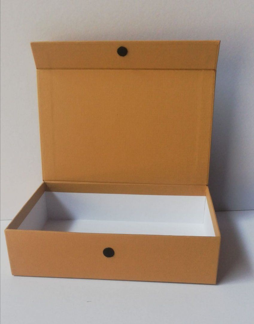 Caja libro cierre velcro