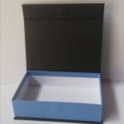 Caja libro cierre imán